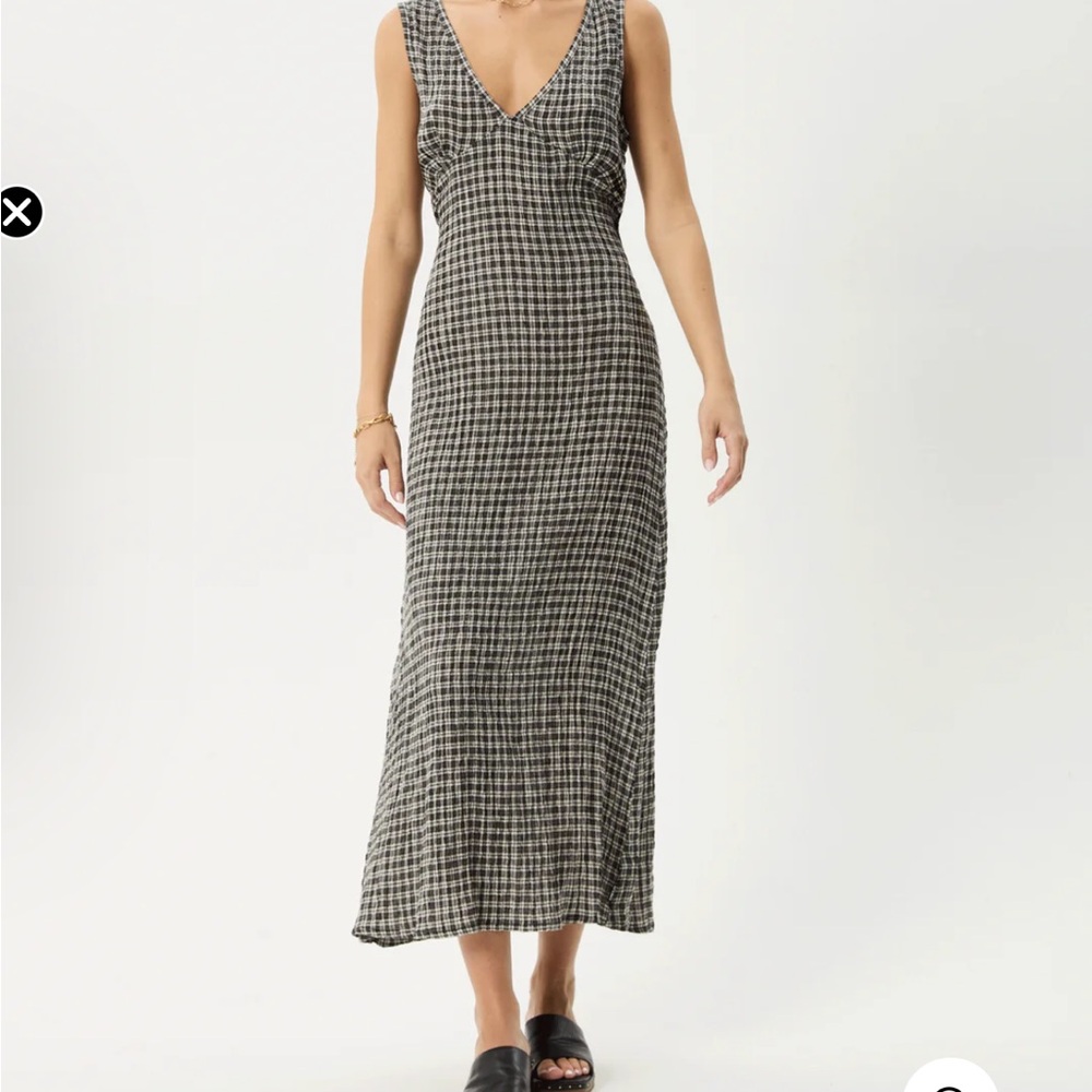ASTA dress in Steel Check